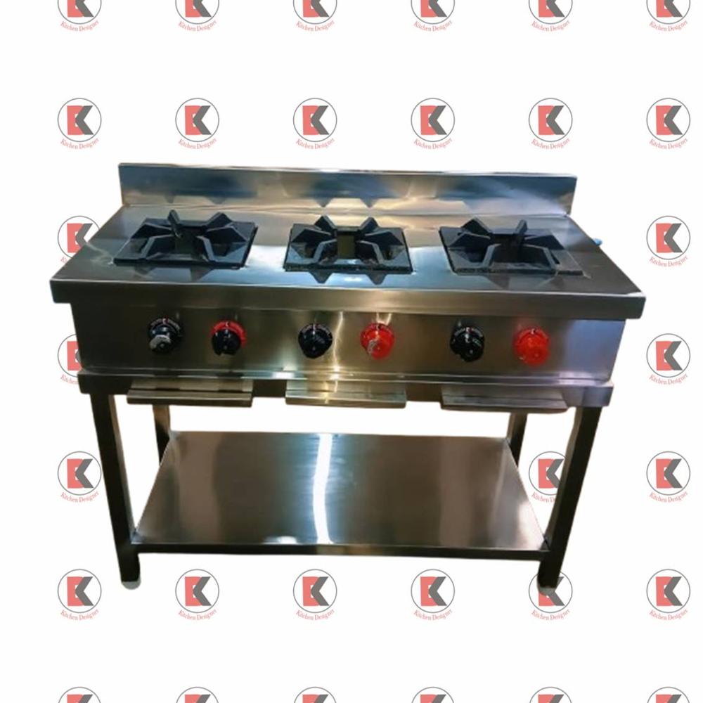 Three Burner Range - Application: Commercial
