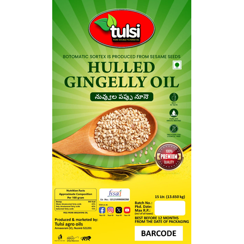 15Ltr Hulled Gingelley Oil