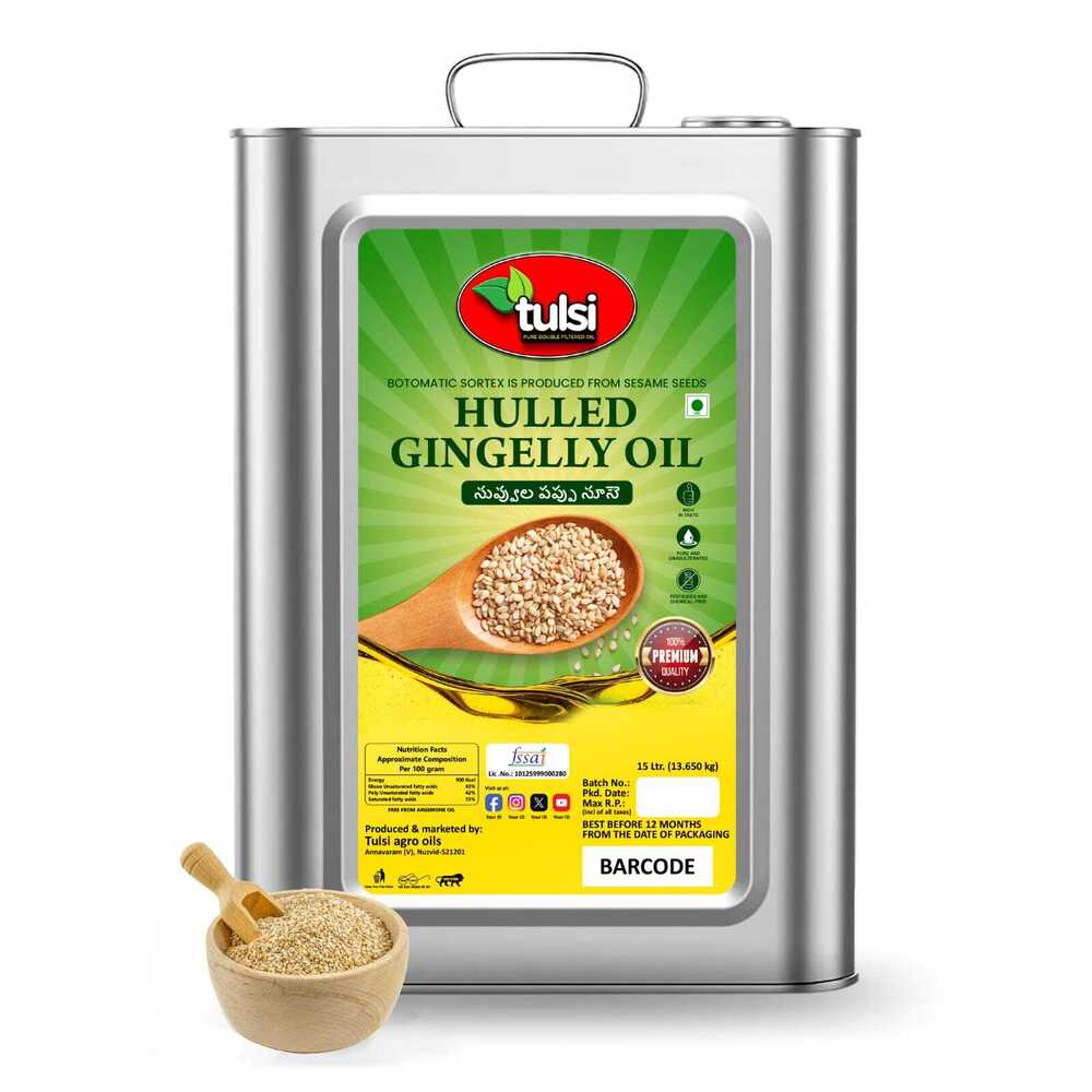 Gingelley Oil 15Ltr Hulled - Cultivation Type: Common