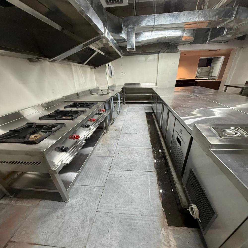 Three Burner Range