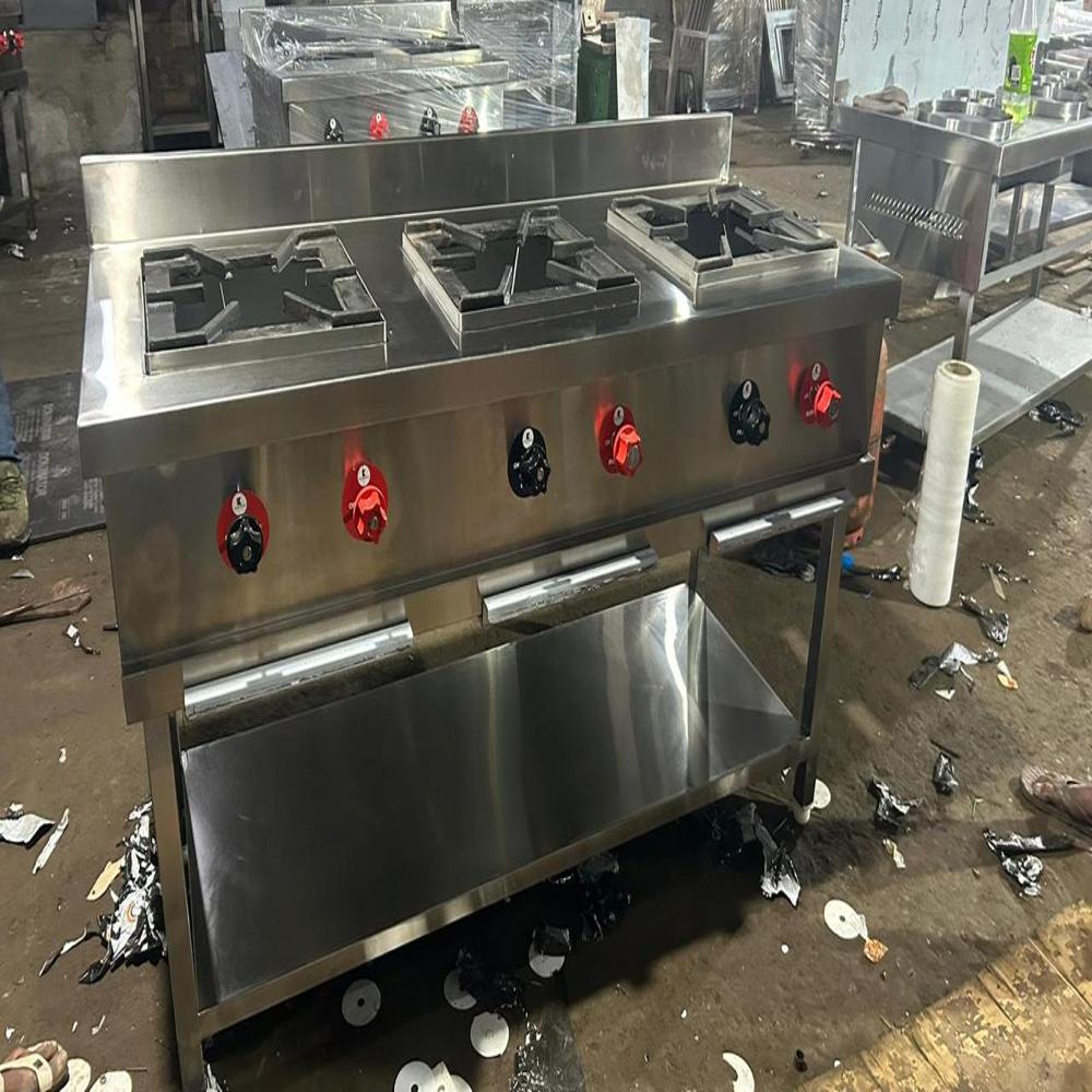 Three Burner Range