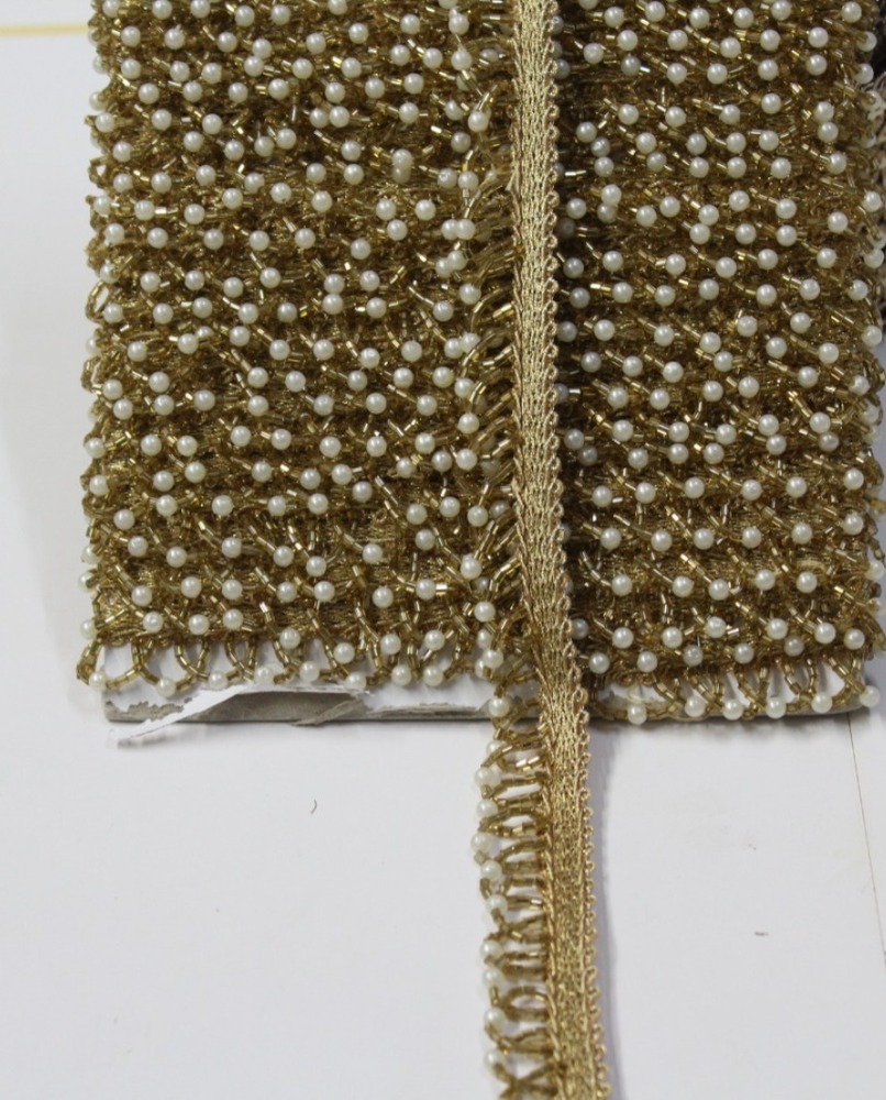 Fancy Cutdana jhalar Lace