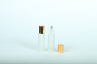 10ML CLEAR FROSTED GLASS DROPPER BOTTLE