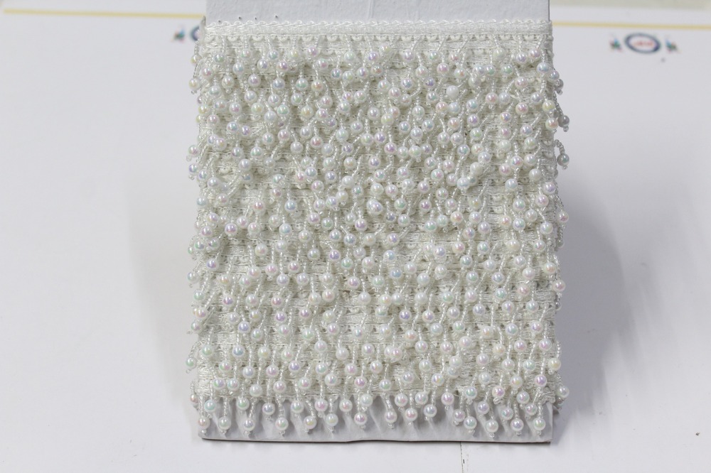 Latkan Whit Moti Lace