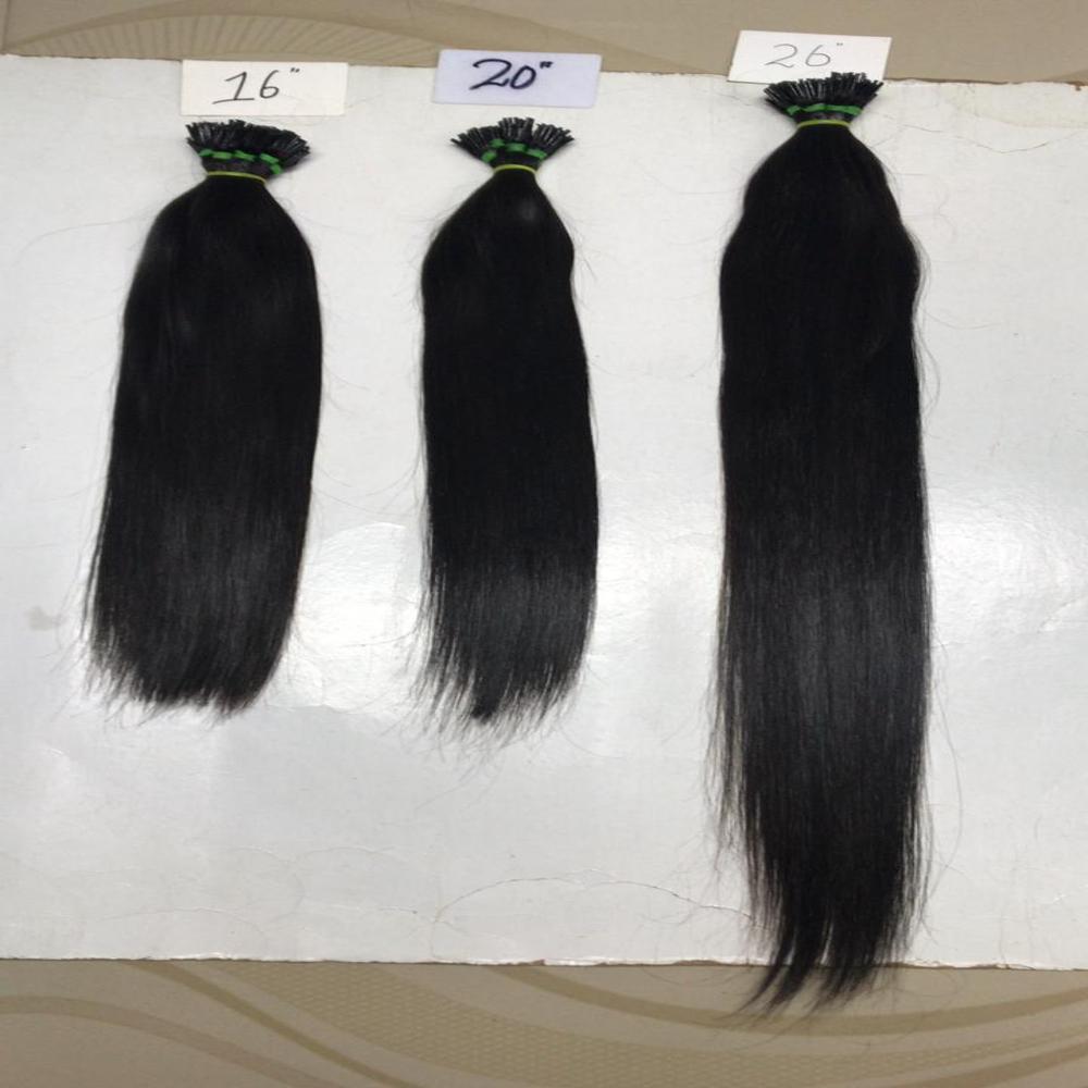 Remy virgin single drawn hair