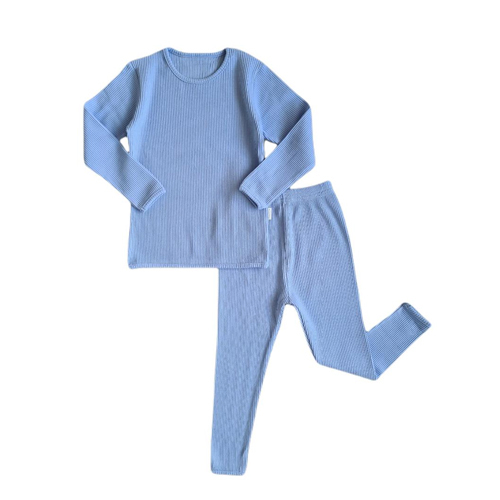 Boys And Girls Pajams Set - Color: Gray