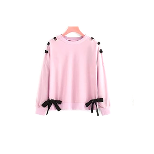 Pink Color Full Sleeves Top - Feature: Washable