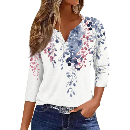 Ladies Printed Tops - Feature: Washable