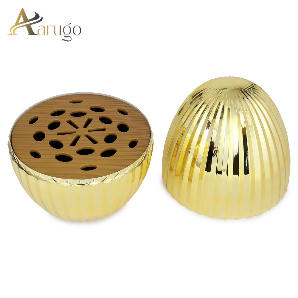 24pcs Steel Gold Coated Cutlery Set