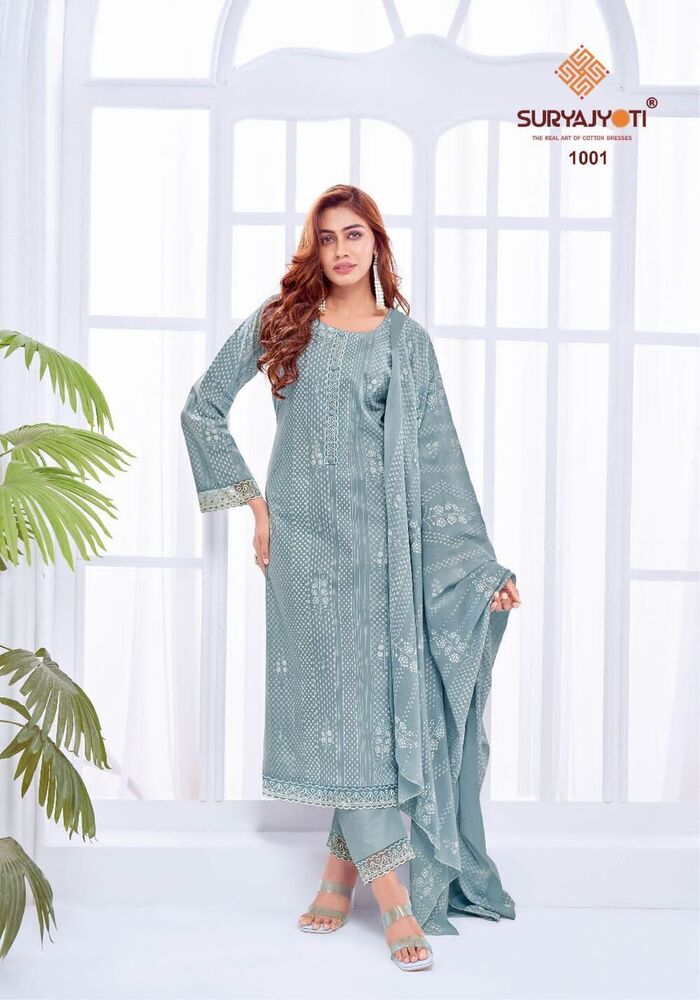 SuryaJyoti Kashvi Vol-01  Dress Material