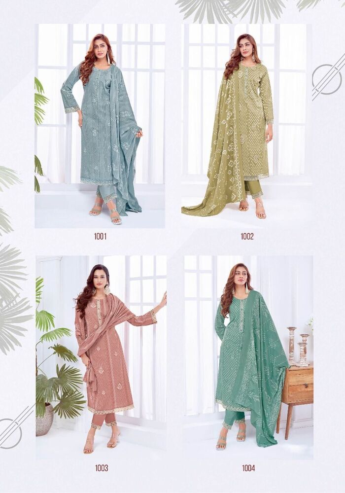 SuryaJyoti Kashvi Vol-01  Dress Material