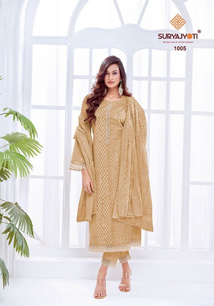 SuryaJyoti Kashvi Vol-01  Dress Material