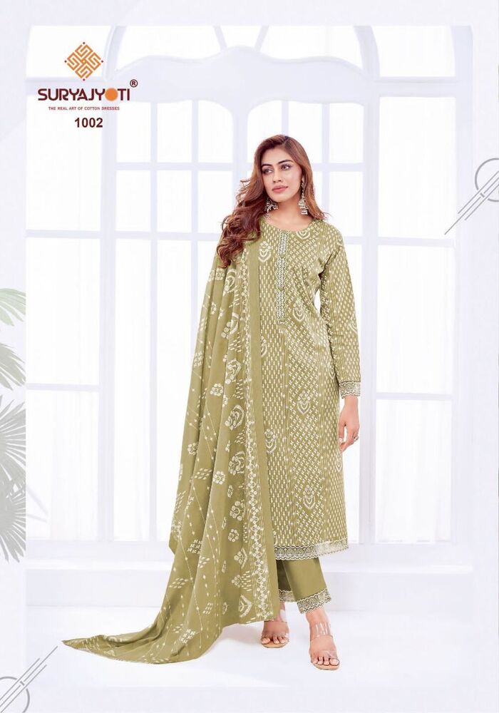SuryaJyoti Kashvi Vol-01  Dress Material