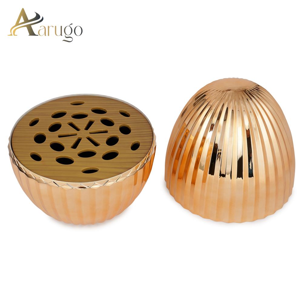 24pcs Steel Rose gold Oval Cutlery Set