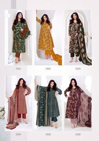 SuryaJyoti Nargis Vol-26  Dress Material