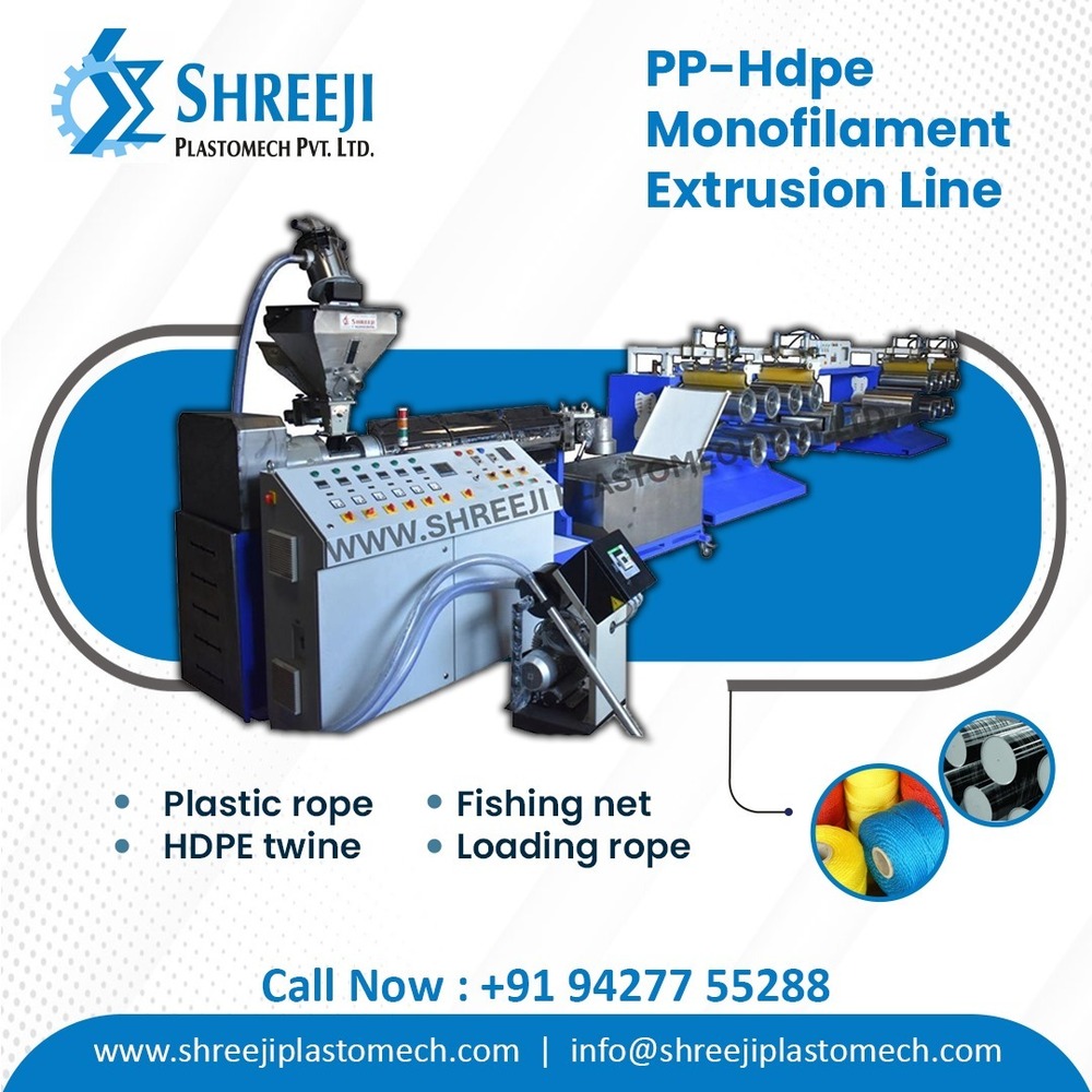 HDPE Monofilament Extrusion Plant