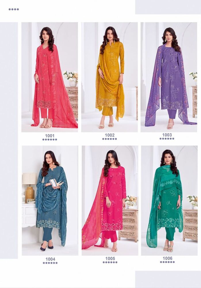 Suryajyoti Kashya Vol-01  Dress Material