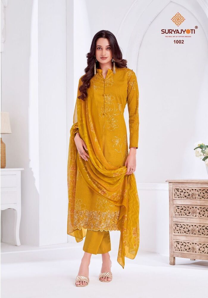 Suryajyoti Kashya Vol-01  Dress Material