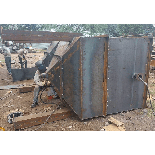 Ms Fabricated Chutes And Hopper - Size: Custom Made