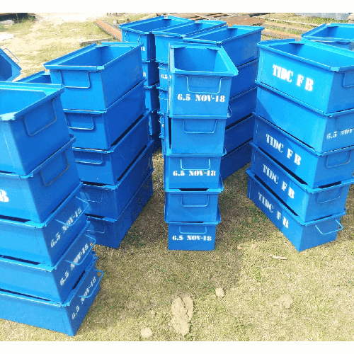 Ms Fabricated Bins - Size: Various