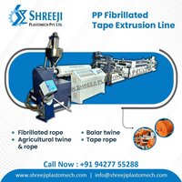 PP-HDPE Tape Fibrillated Extrusion Plant