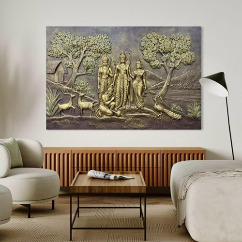 Fiber Ram Darbar Wall Murals