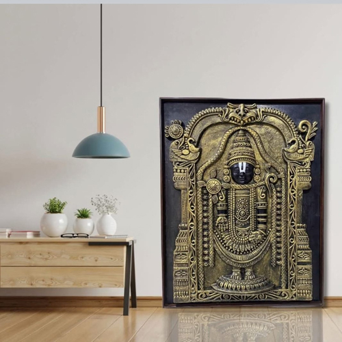 Tirupati Balaji 3D Wall Art