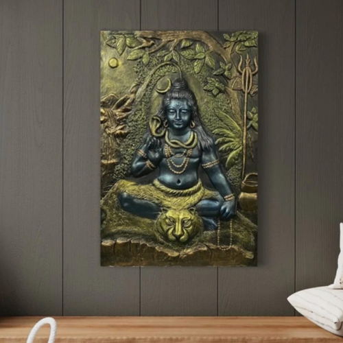 Lord Shiva Wall Painting