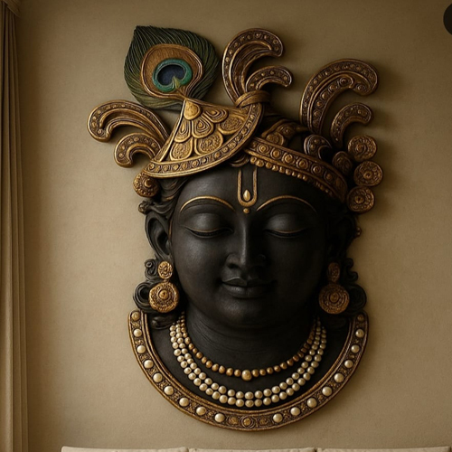 ShreeNathji Wall Sculpture