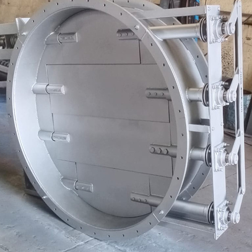 Multiple Flap Damper - Color: Silver