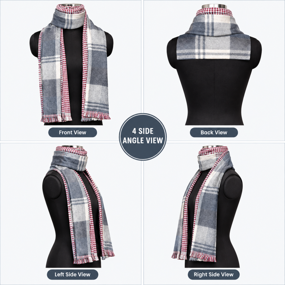 Acrylic Scarf - Color: All