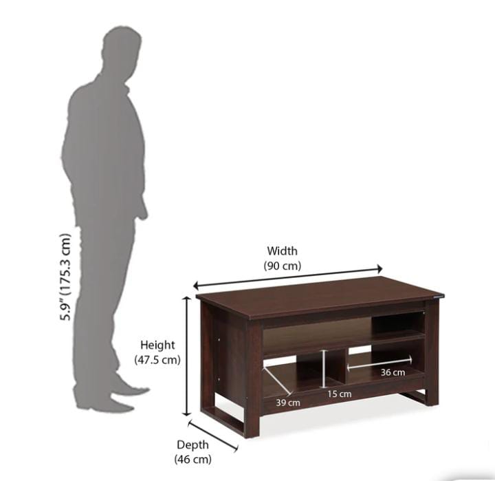NILKAMAL BARCELONA CENTER TABLE 