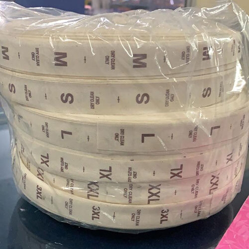 Size Labels