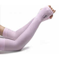 Pink Cotton Arm Sleeve