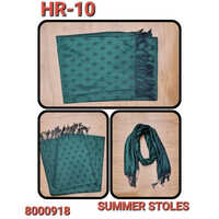 HR-10 Printed Cotton Stole