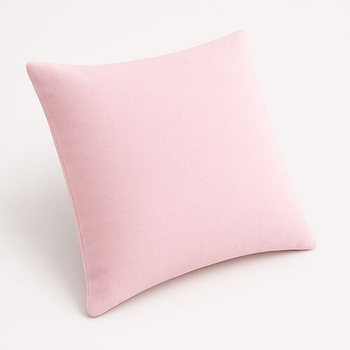 Car Cushion Velvet Pink