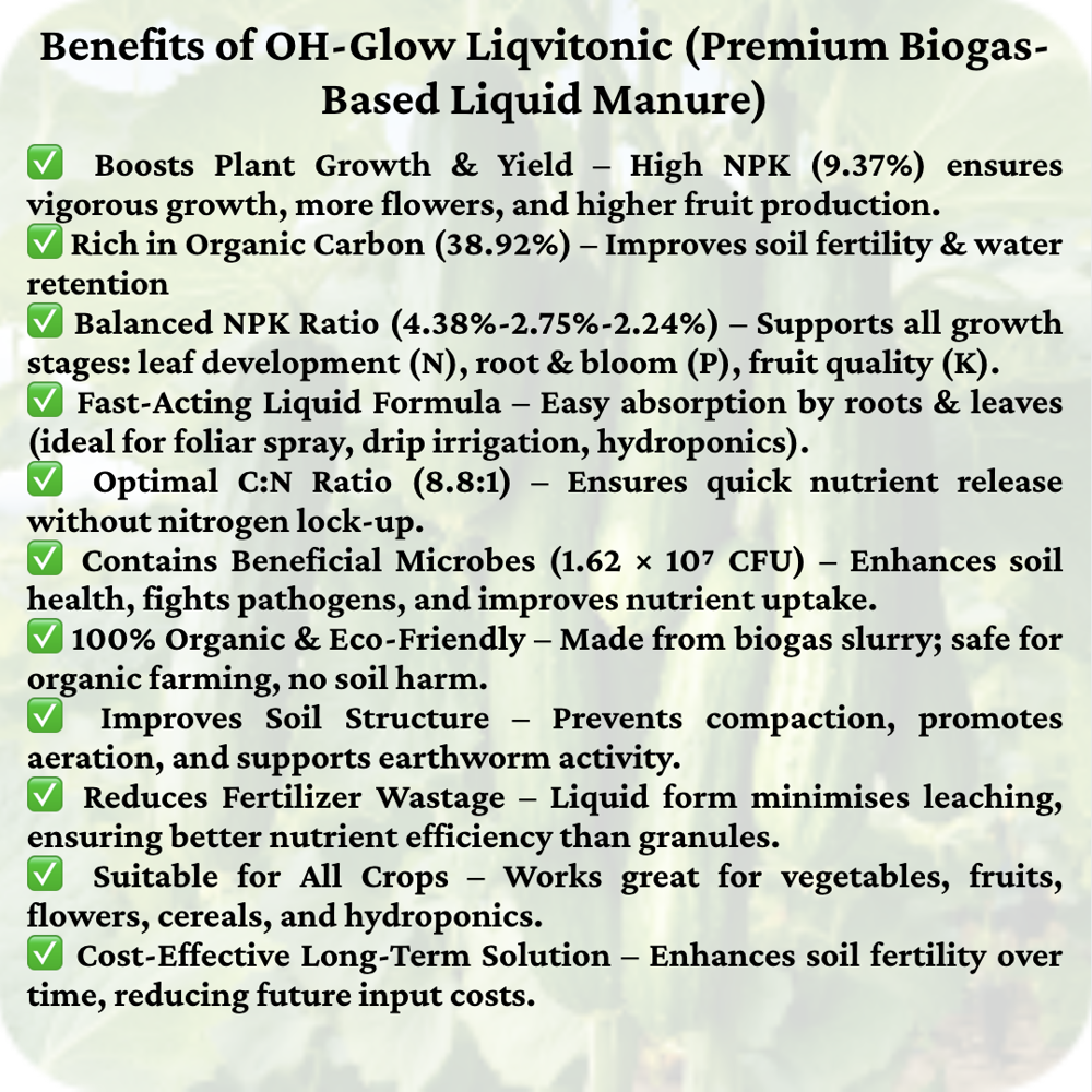Organic Liquid Fertiliser-Glow Green Liqvitonic