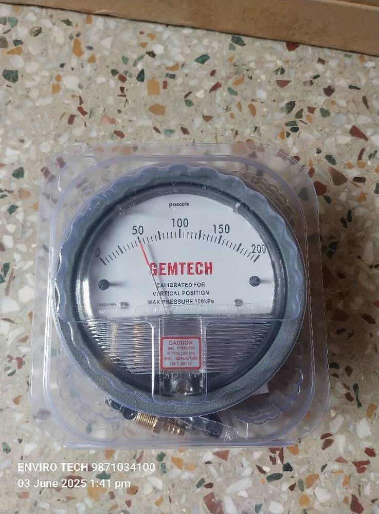 GEMTECH Differential Pressure Gauge Dealers Near Palm Springs Hospital