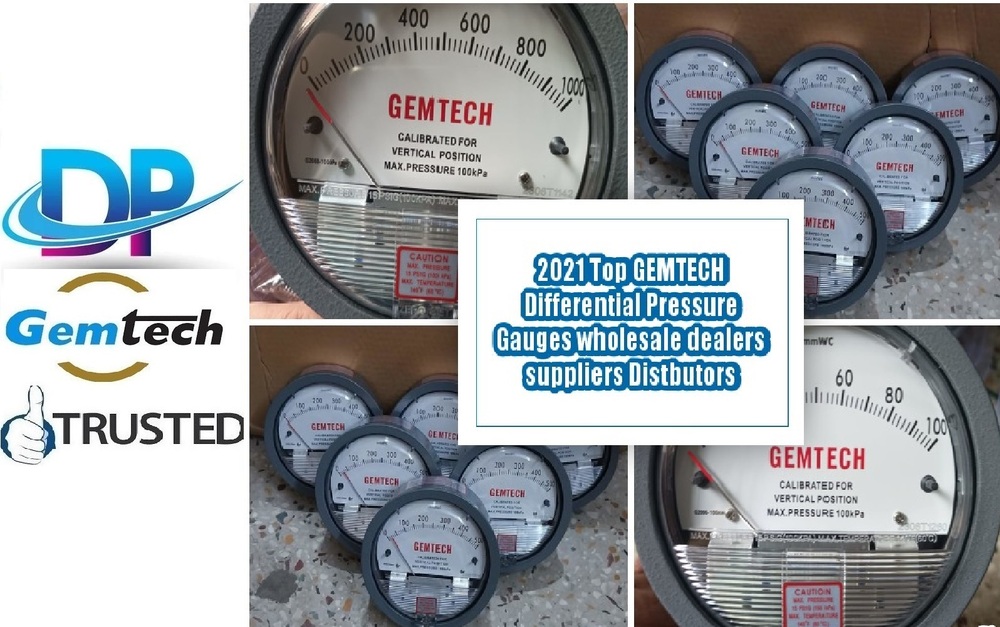 Top G2000 GEMTECH Differential Pressure Gauges Wholesale Dealers in Haridwar