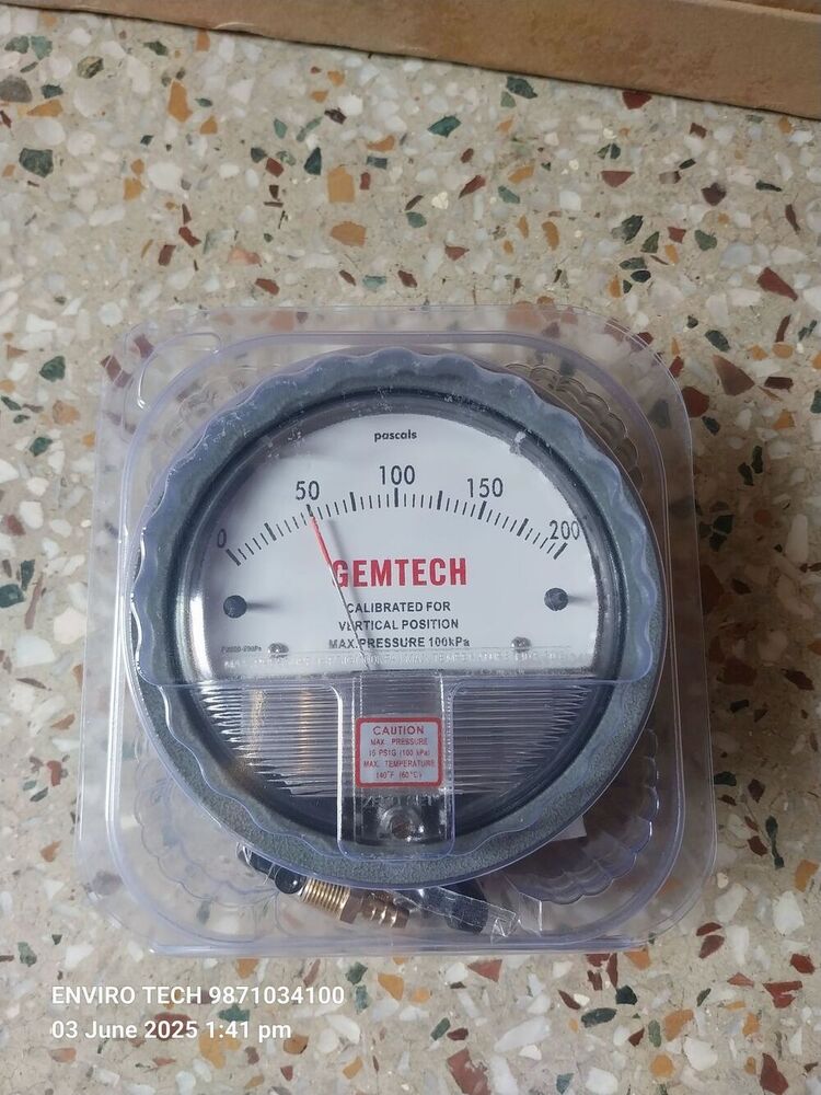 GEMTECH Differential Pressure Gauge Wholesaler For Nainital Uttarakhand