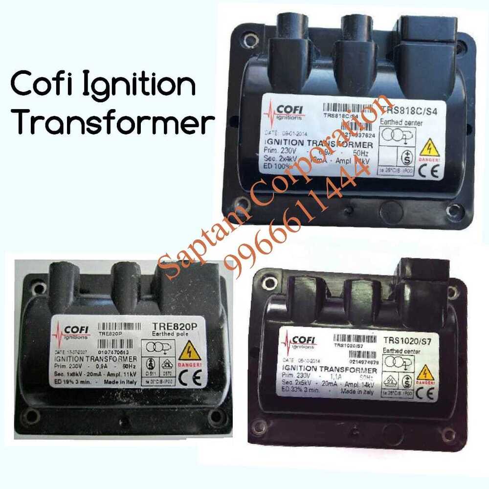 Ignition Transformer / Igniter - Color: Black