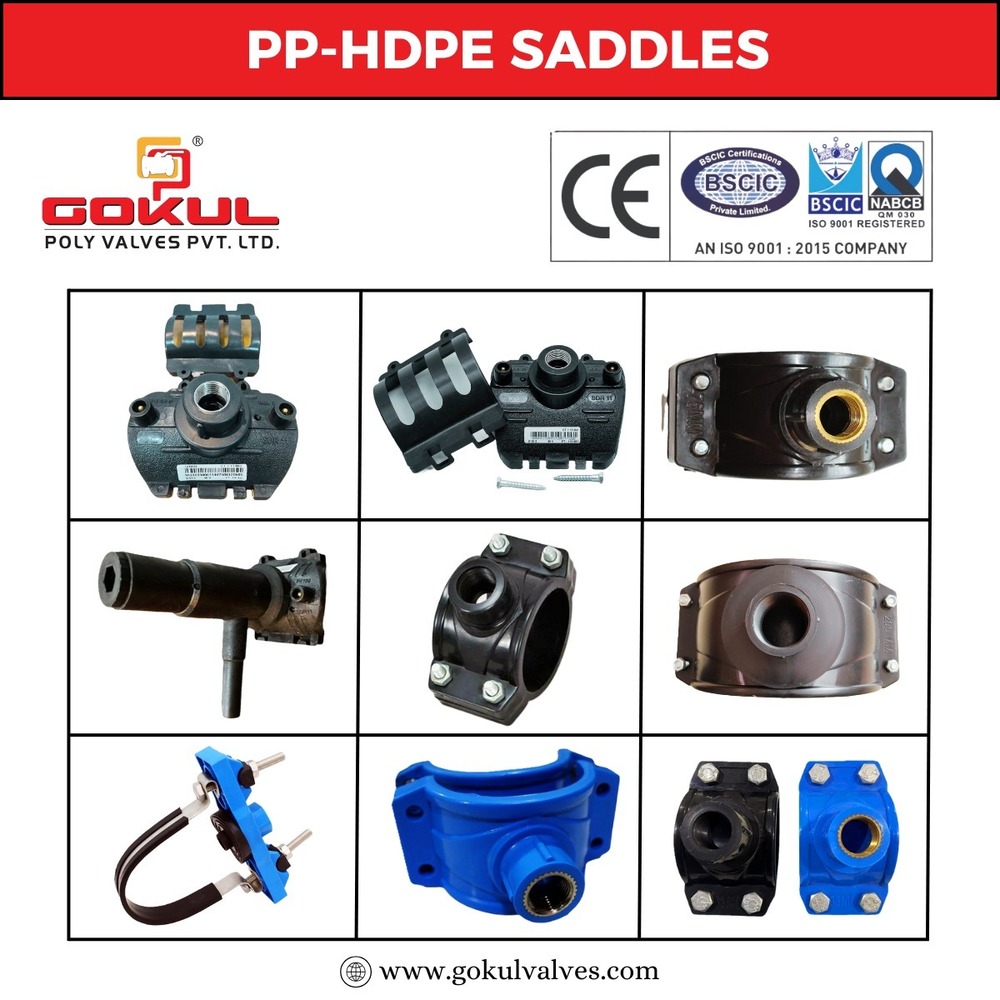 Hdpe Integrate Saddle - Application: Industrial & Water Line