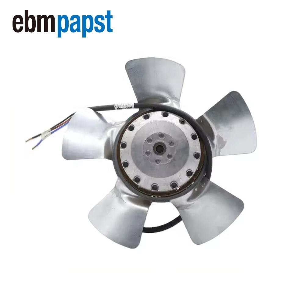 ebmpapst A2D210-AA02-10 400V AC 0.15A 60W 210mm 2750RPM Ball Bearing Servo Motor Axial Flow Cooling Fan