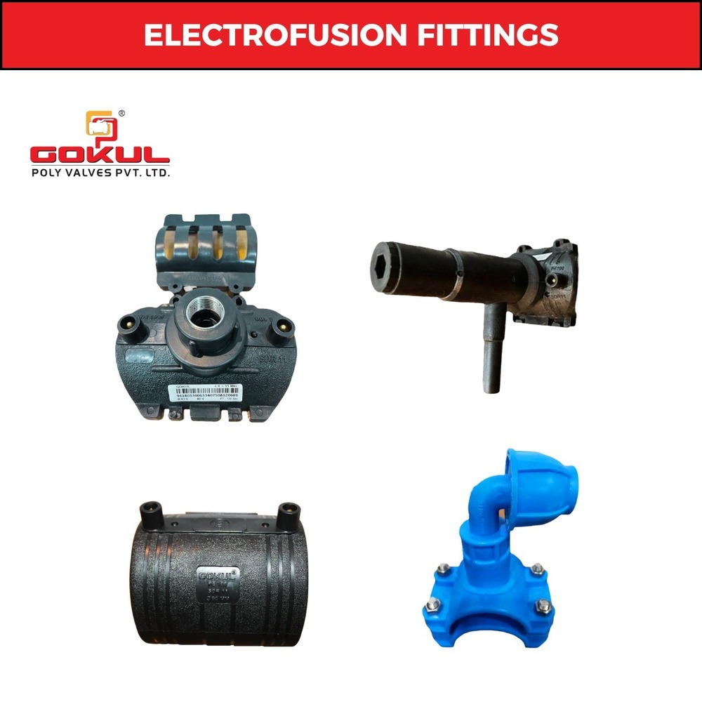 HDPE ELECTROFUSION PIPE FITTING INTEGRATE SADDLE