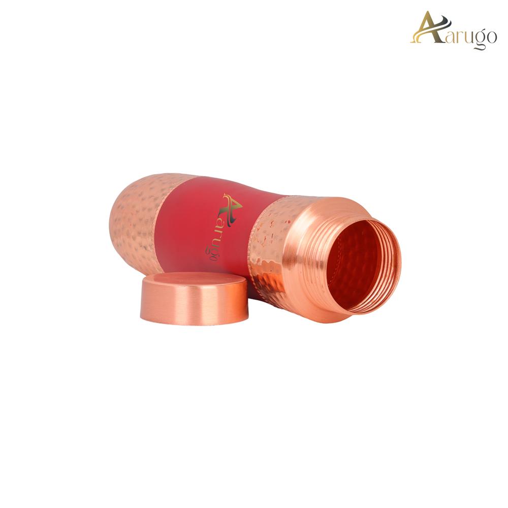 Red Velvet Copper Bottle - Material: Metal