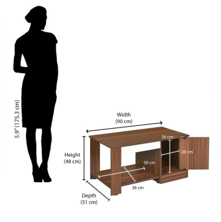 NILKAMAL HOPE CENTER TABLE 