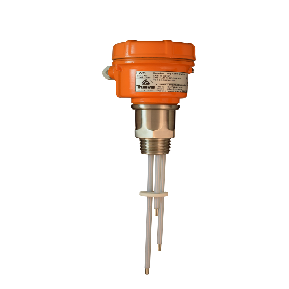Conductivity Point Level Switches - Color: Orange And Silver