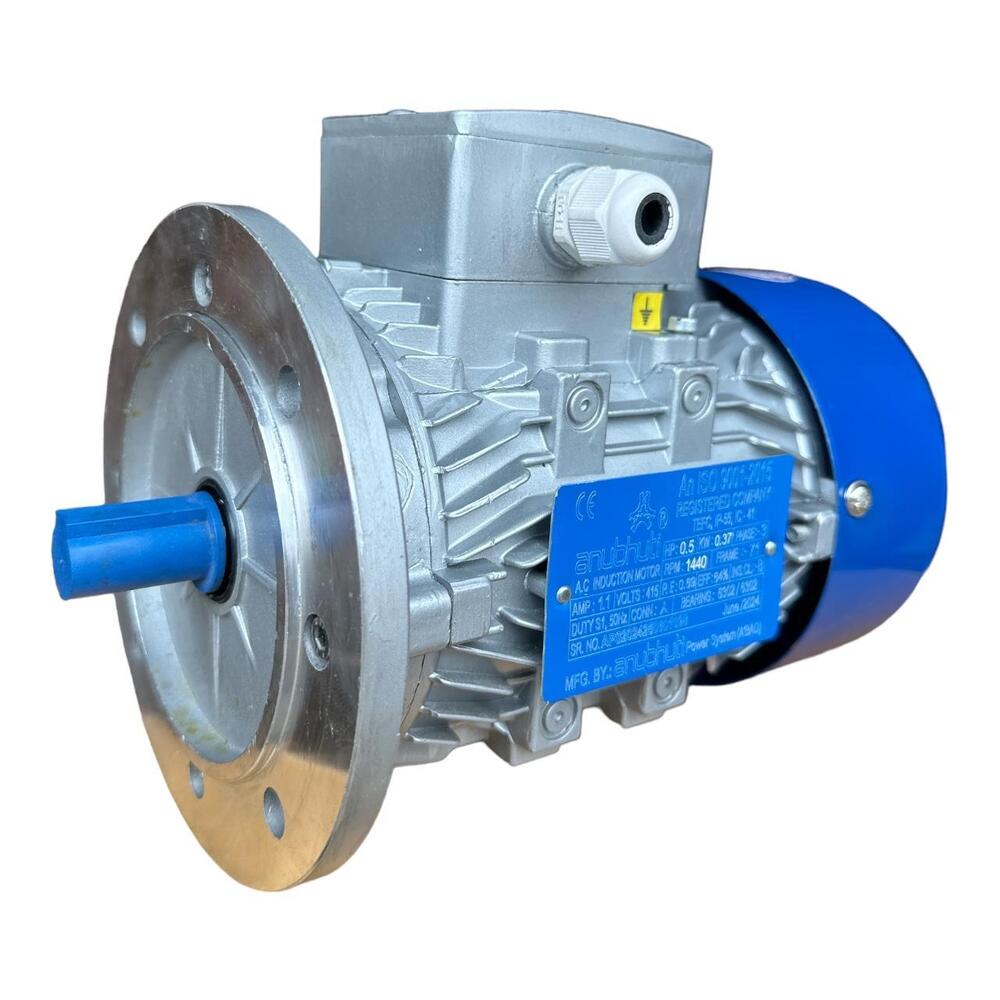 3 Phase Flange Mounted Motor - Ambient Temperature: 50"c Celsius (Oc)
