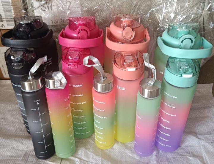 3pcs set water bottle