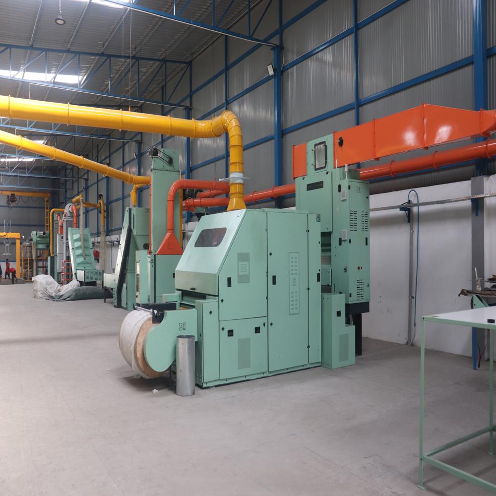 Ae Fiber Carding And Sliver Unit - Color: Green